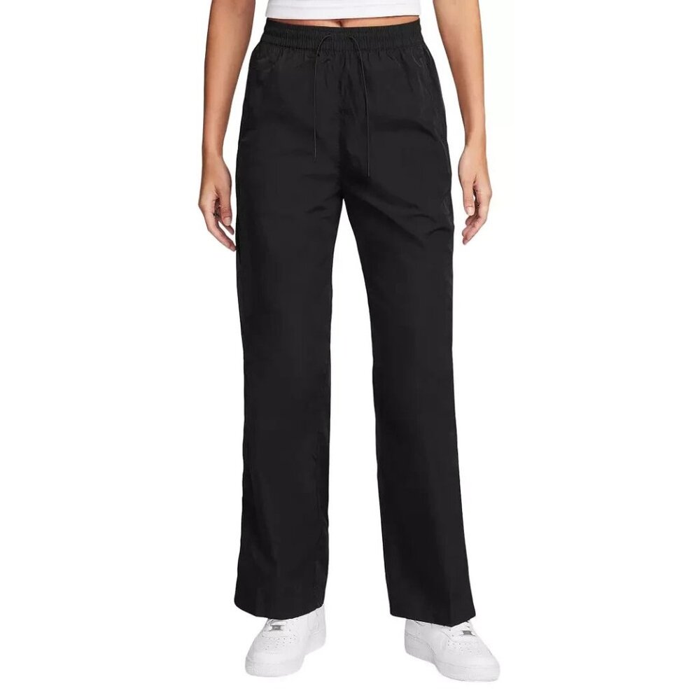 Nike Windrunner Women's High-Waisted Woven Open-Hem Nylon Training Pants Small
